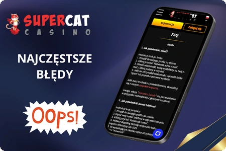 Najczęstsze błędy w aplikacji Casino Cat i ich rozwiązania